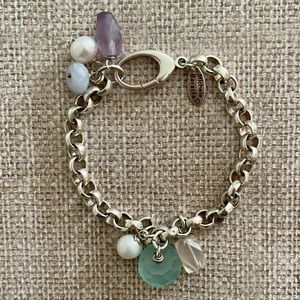 Michele Baratta Silver Flight of Fancy Bracelet